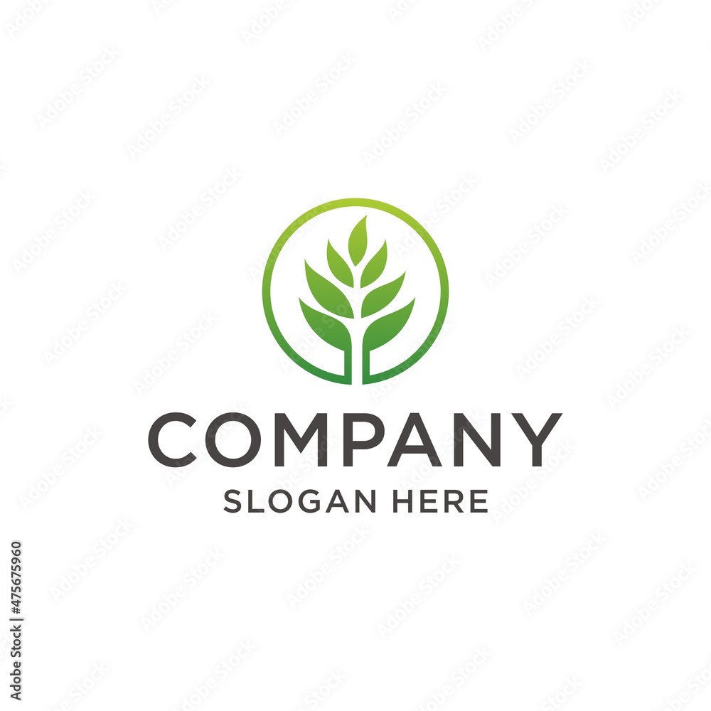 Leaf logo design inspiration