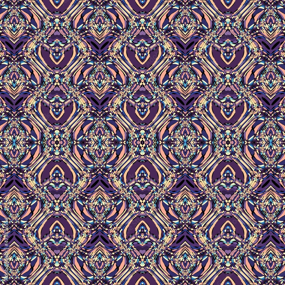 Abstract fractal pattern. Futuristic background. Abstract fractal pattern. Futuristic background.