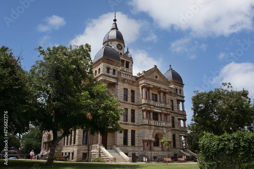 Denton County Courthouse in downtown Denton, TX photo