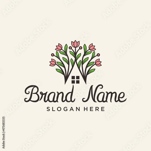 Flower home logo
