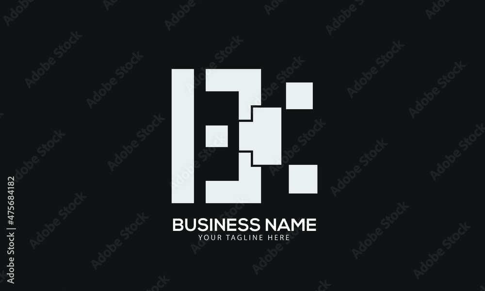 Alphabet BK or KB linked monogram vector logo template Alphabet BK or KB linked monogram vector logo template