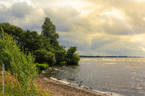 View of the Lough Neagh in the North Ireland photo
