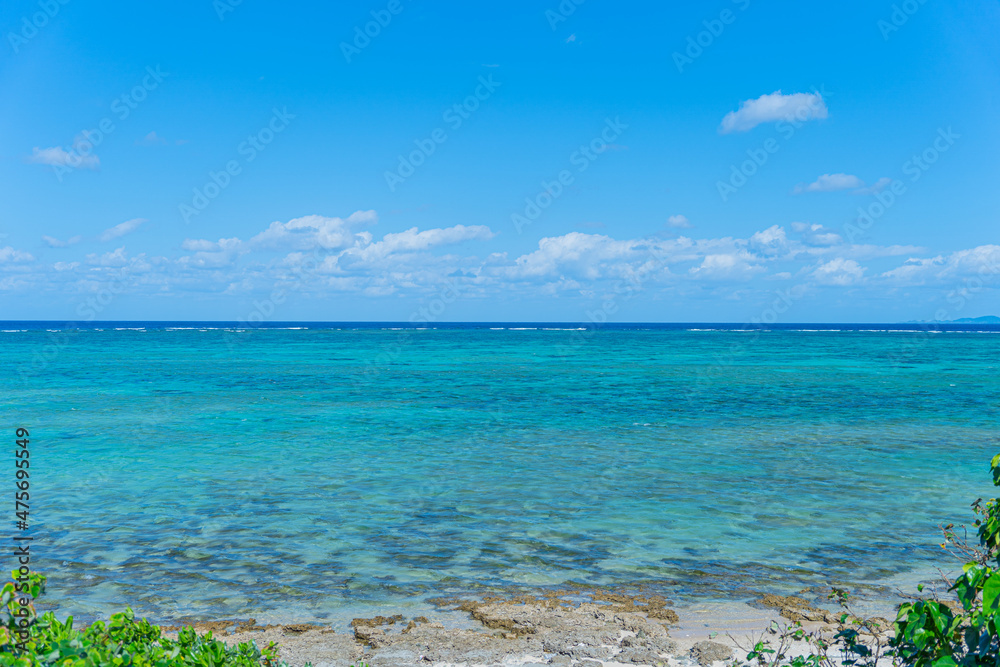 Obraz premium 石垣島のビーチ