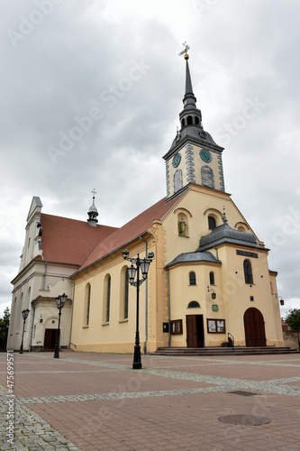 town square in Wejherowo