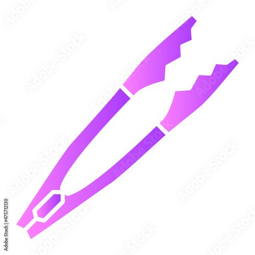 tongs gradient icon