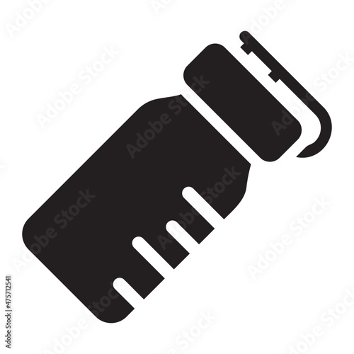 Water Bottle glyph icon