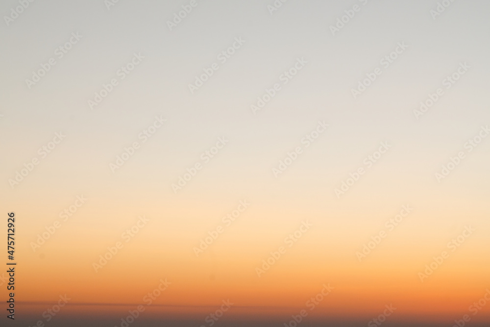 Fototapeta premium View of sky after the sundown on the mountain