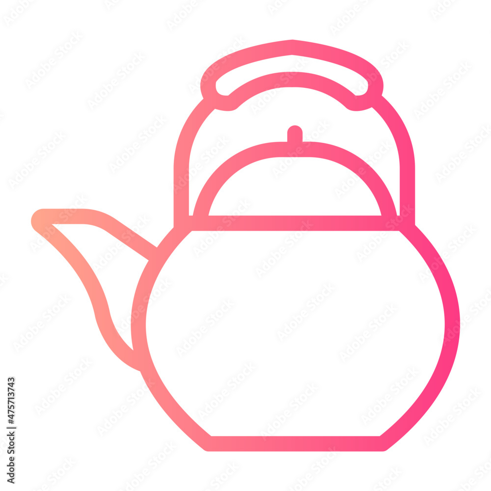 kettle gradient icon kettle gradient icon