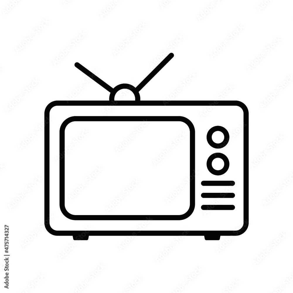 retro tv icon retro tv icon