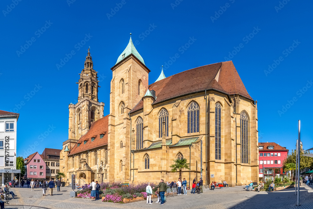Kilianskirche, Heilbronn, Baden-Wuerttemberg, Deutschland 