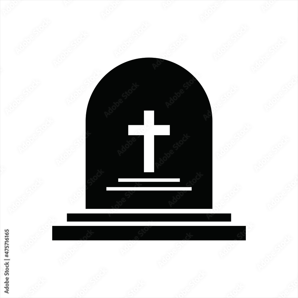 tombstone vector icon tombstone vector icon
