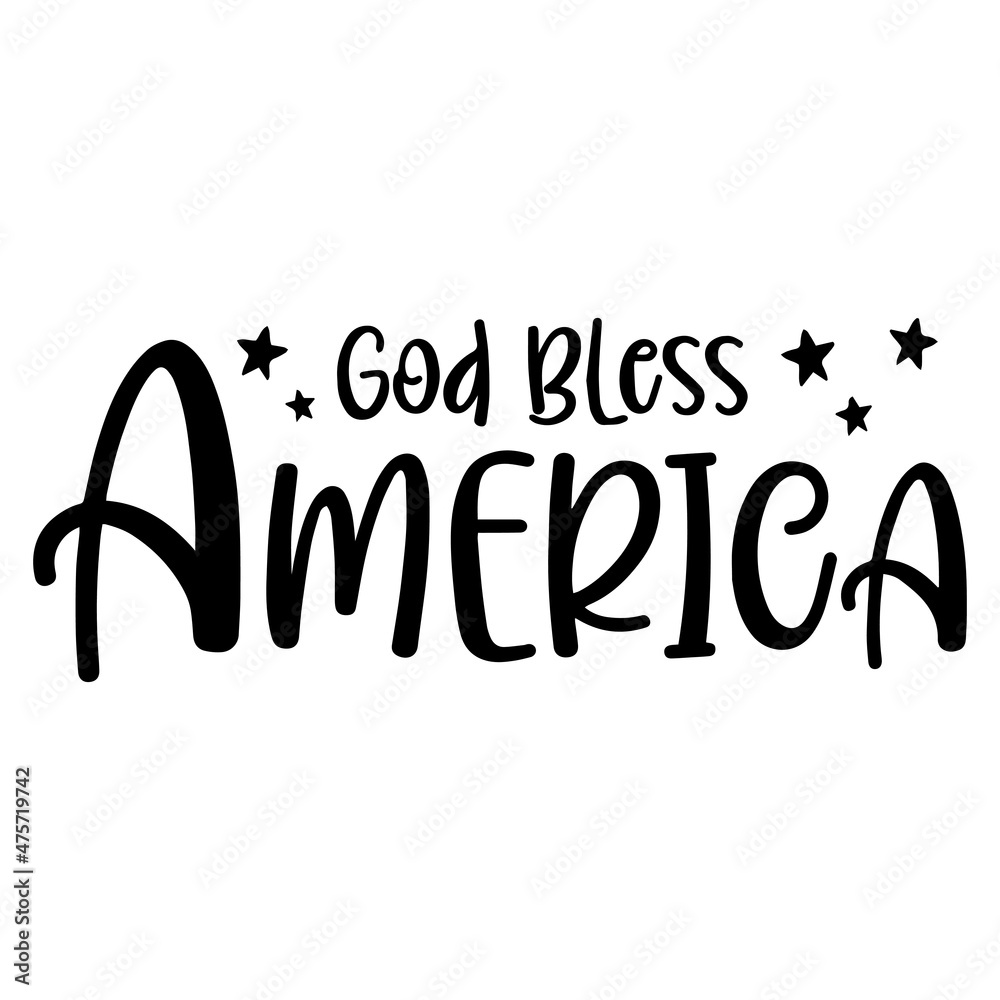 god bless america background inspirational quotes typography lettering ...