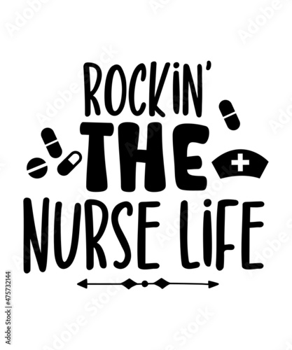 Nurse SVG Bundle, Coffee Scrubs and rubber gloves, Straight outta nightshift, Keep Calm I'm a Nurse Sublimation designs, Cricut svg, Cameo
