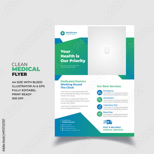 Healthcare Medical Flyer clean Healthcare Medical Flyer