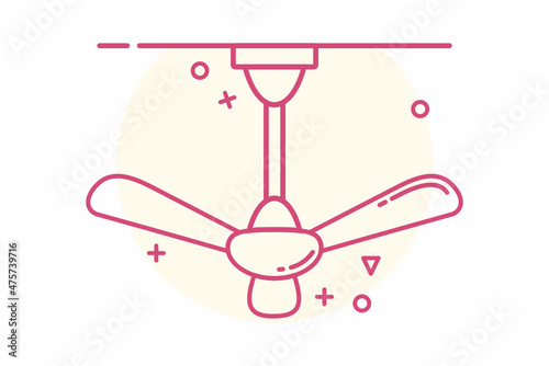 ceiling fan electronic icon