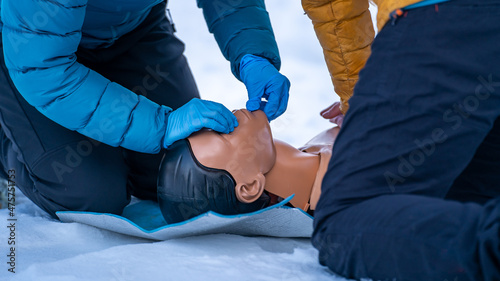 Resuscitation model is ready for the course