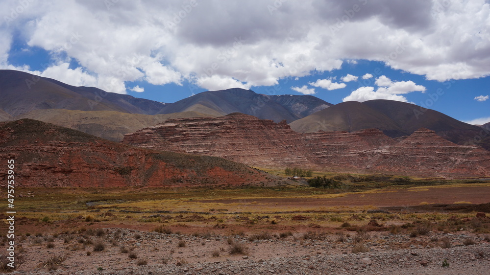 high altitude road in mountain valley in argentina high altitude road in mountain valley in argentina
