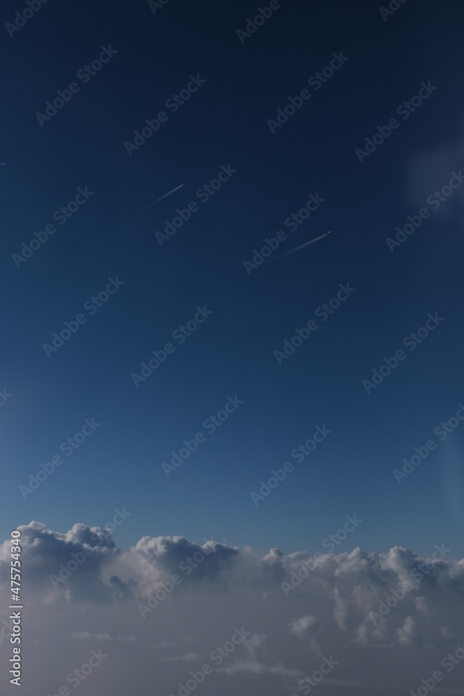 Wolken Flugzeug Fenster Wolken Flugzeug Fenster