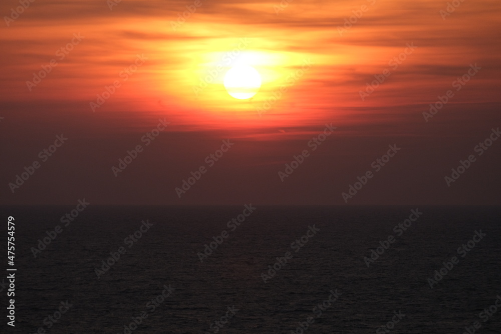 Sonnenuntergang Meer Sardinien 