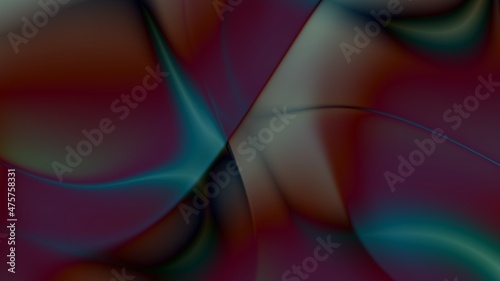 Digital fractal pattern. Abstract background.