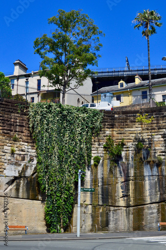 Photography A street scene in the Rocks area of Sydney Australia