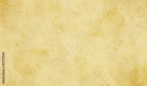 Old yellow brown paper grunge texture background.