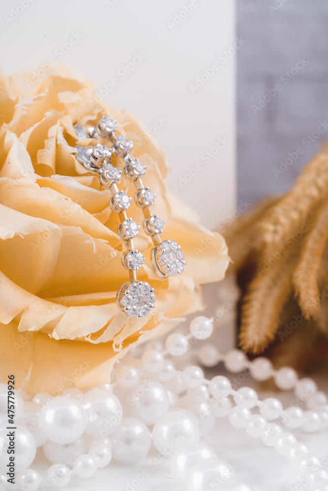 Studio shoot of diamond jewelry Studio shoot of diamond jewelry