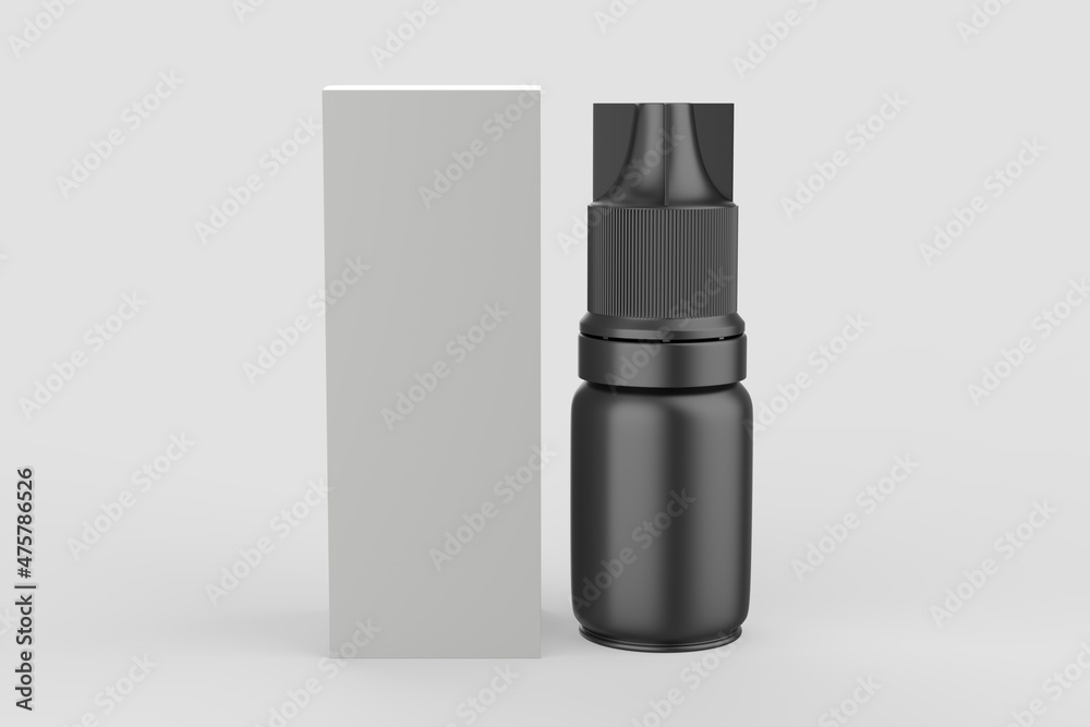 10ml Dropper Bottle Mockup isolated on white background 10ml Dropper Bottle Mockup isolated on white background