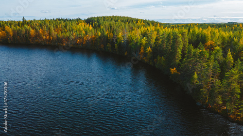 Aulanko nature reserve in Hameenlinna, Finland photo