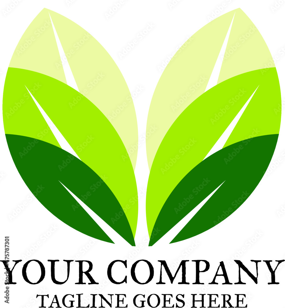 leaf logo leaf logo
