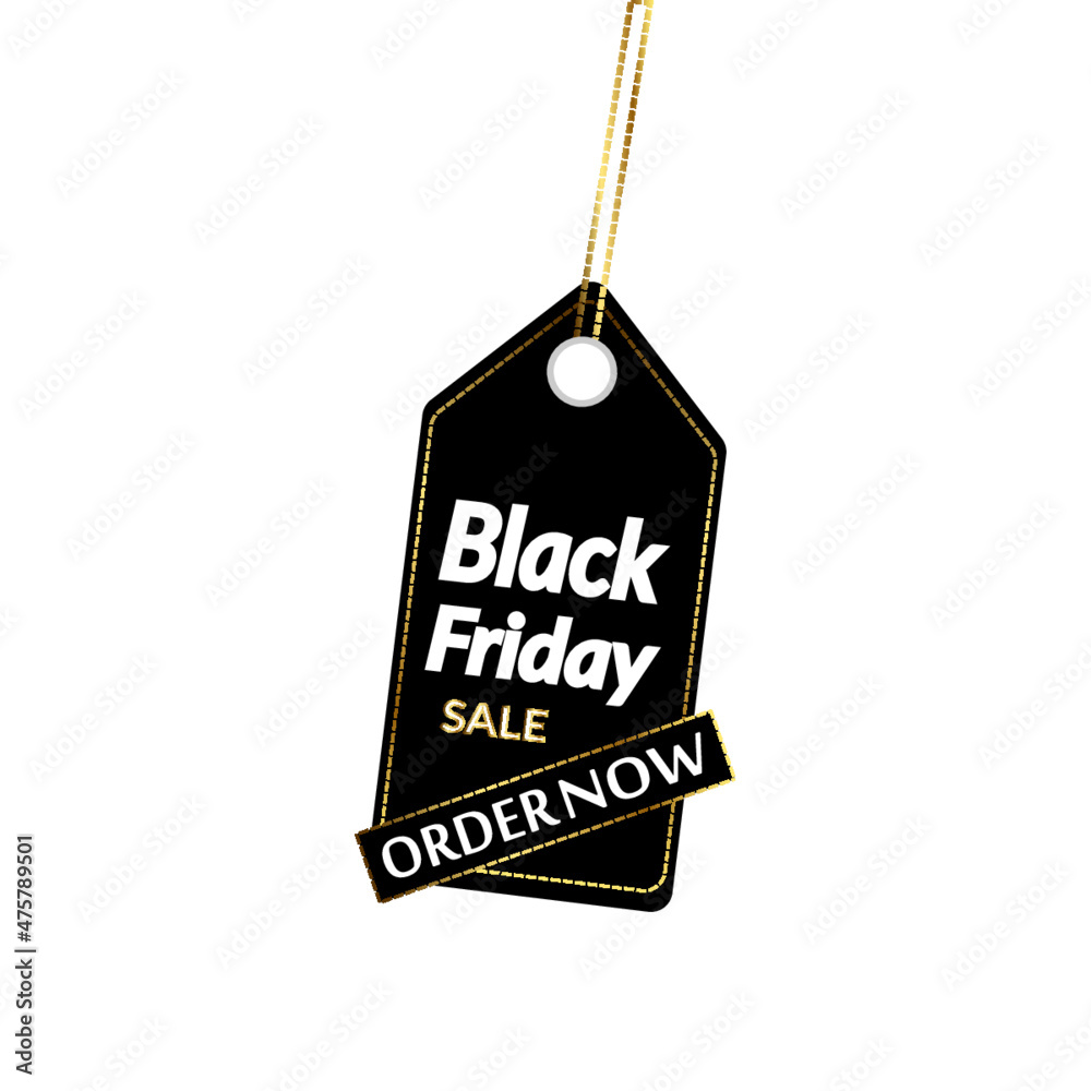 Black friday sale Order Now Vector