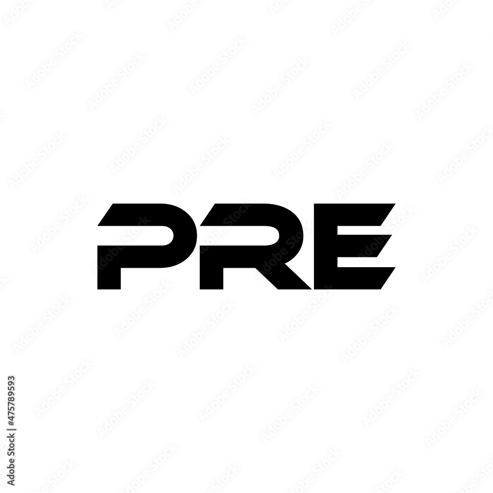 PRE letter logo design with white background in illustrator, vector logo modern alphabet font overlap style. calligraphy designs for logo, Poster, Invitation, etc. PRE letter logo design with white background in illustrator, vector logo modern alphabet font overlap style. calligraphy designs for logo, Poster, Invitation, etc.