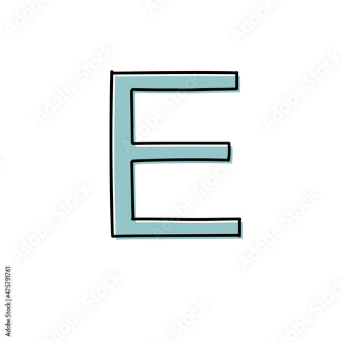 E