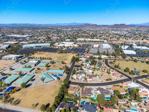 Tableau sur toile Arizona neighborhood