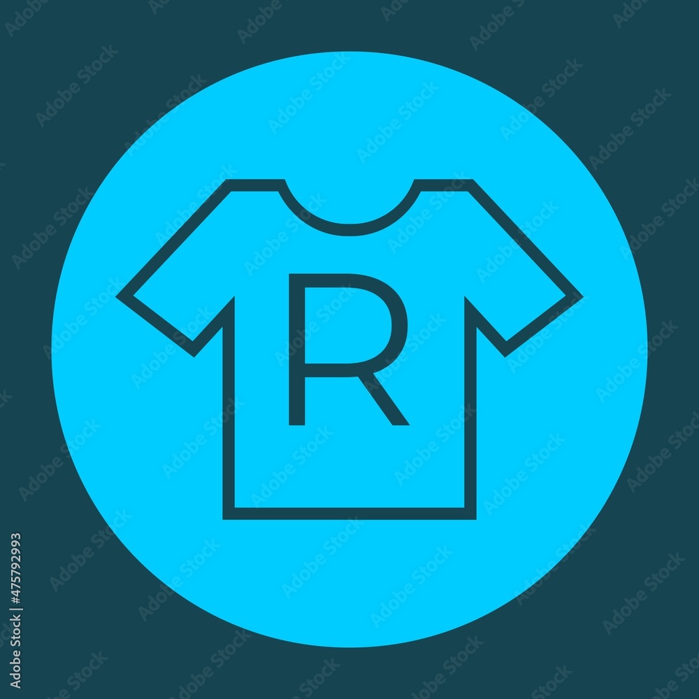 t-shirt icon with t alphabet vector design template. laundry alphabet icon. t-shirt icon with t alphabet vector design template. laundry alphabet icon.