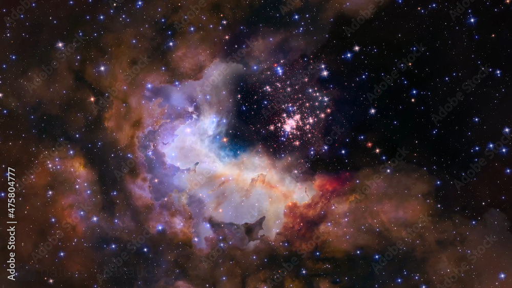 Fototapeta premium galaxy in space