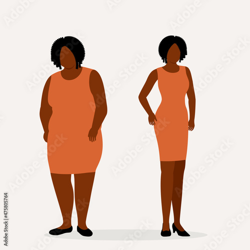 Black Woman Before And After Weight Loss.