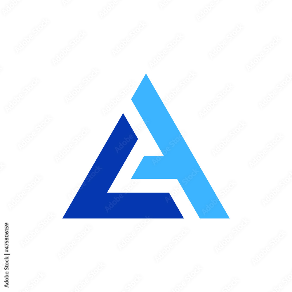 LA can be use for icon, sign, logo and etc LA can be use for icon, sign, logo and etc