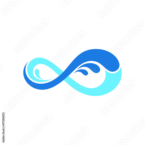 Infinity Logo can be used for icon, logo, and etc