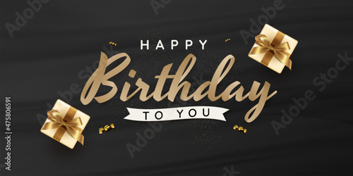 Happy birthday greeting card