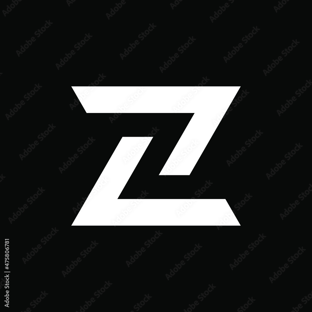 Letter Z Logo can be used for icon, sign, logo and etc - obrazy, fototapety, plakaty 