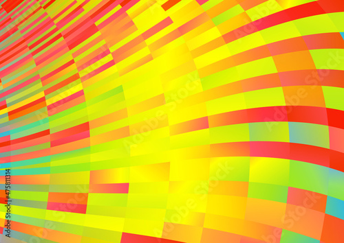 Abstract Red Yellow and Blue Gradient Background