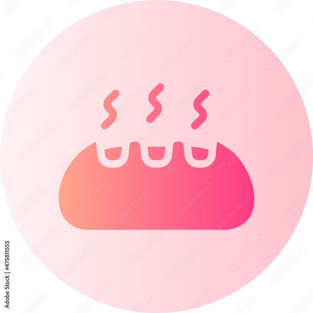 spa gradient icon spa gradient icon