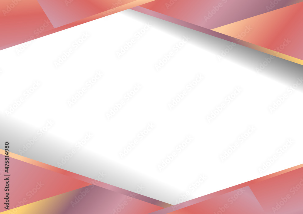 Abstract Red and Yellow Business Card Background Vector Art Stock ...