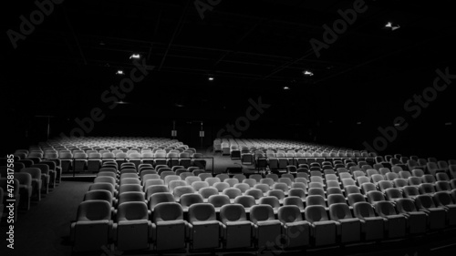 theatre empty seats, silence
