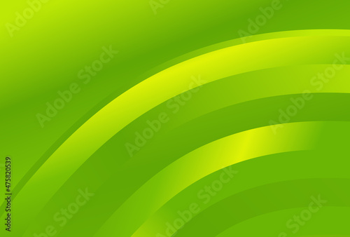 Green and Yellow Gradient Quarter Concentric Circles Background Vector Graphic