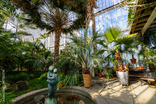 Glass greenhouse. The public Palm House, Garden Society in Gothenburg © Curioso.Photography