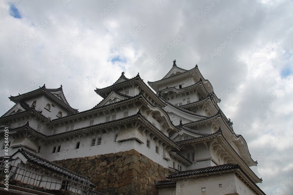 Castillo Himeji, Japón. También conocido como el castillo de garza blanca. Castillo Himeji, Japón. También conocido como el castillo de garza blanca.