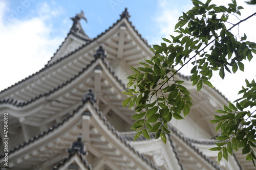 Castillo Himeji  Jap  n. Tambi  n conocido como el castillo de garza blanca.