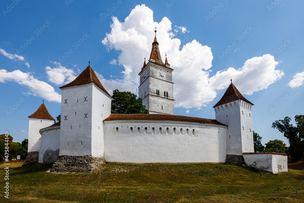 The castle church of harman in Romania The castle church of harman in Romania